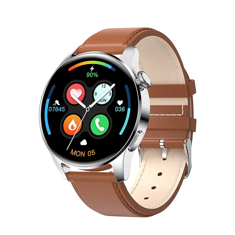 LIGE New Bluetooth Call Smart Watch Men Full Touch Sport Fitness Watches Waterproof Heart Rate Steel Band Smartwatch Android iOS