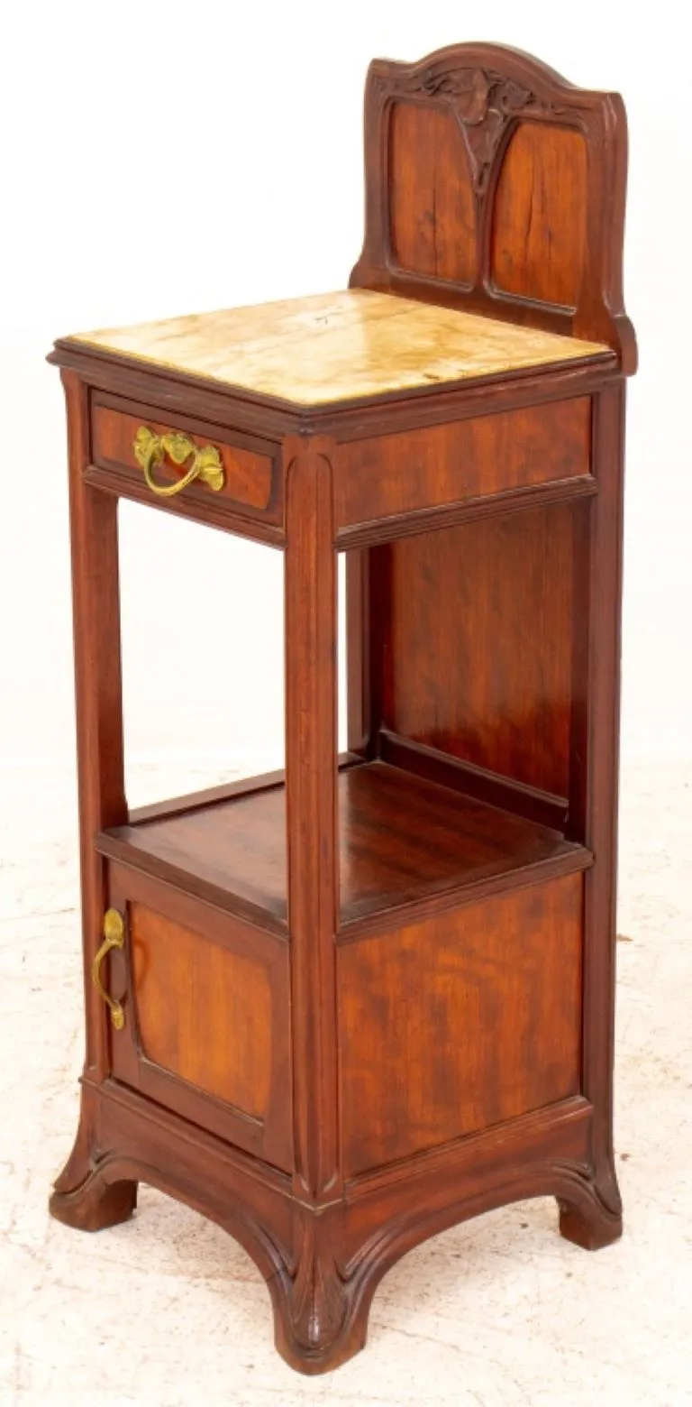 Louis Majorelle Attr. Art Nouveau Washstand