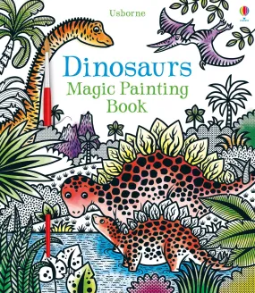 Magic Painting Book Dinosaurs