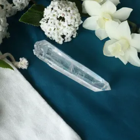 Natural Lemurian Quartz Point from Brazil