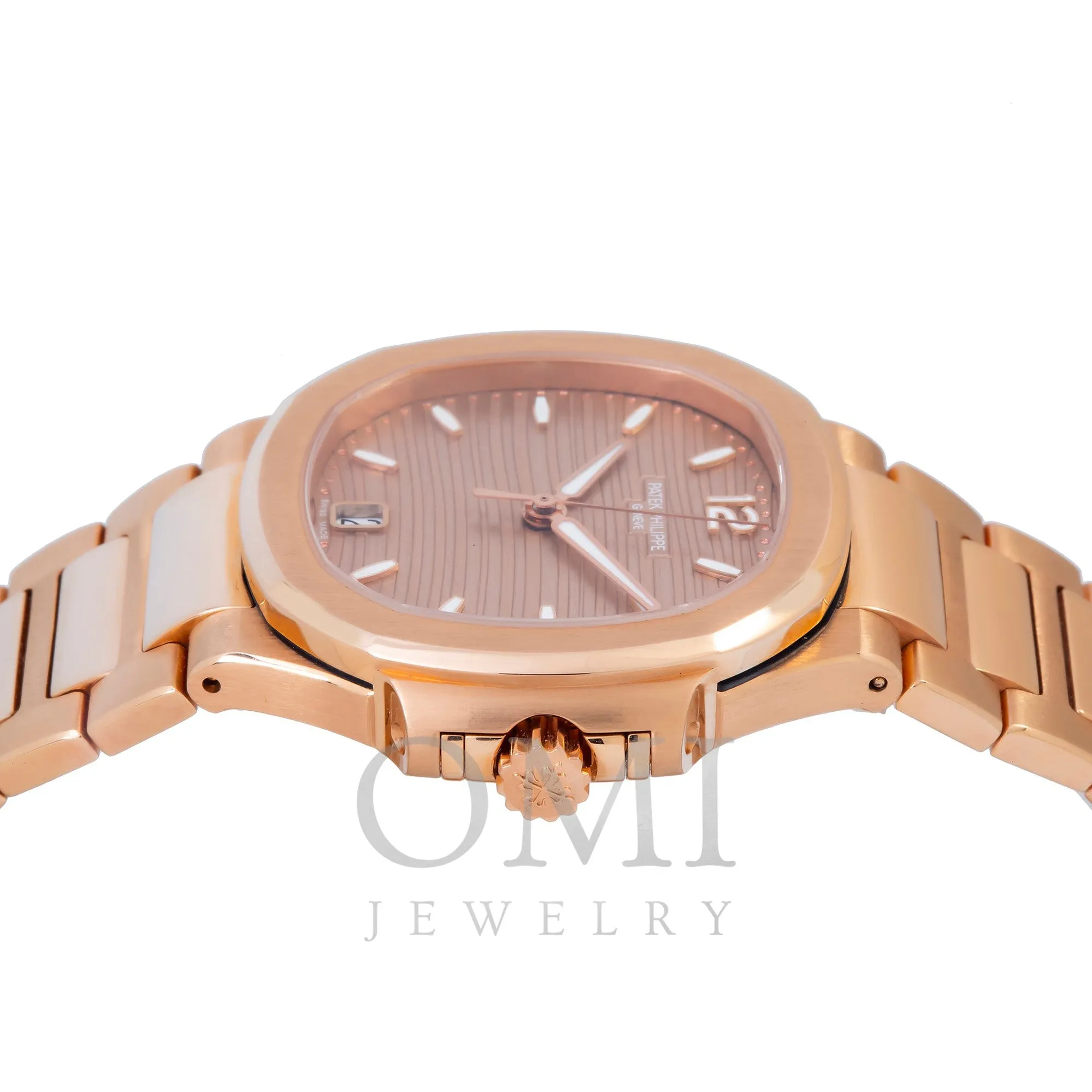 Patek Philippe Nautilus 7118/1R-010 35.2MM Golden Brown Opaline Dial