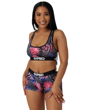 PSD " Kiku Tribal" Sports Bra