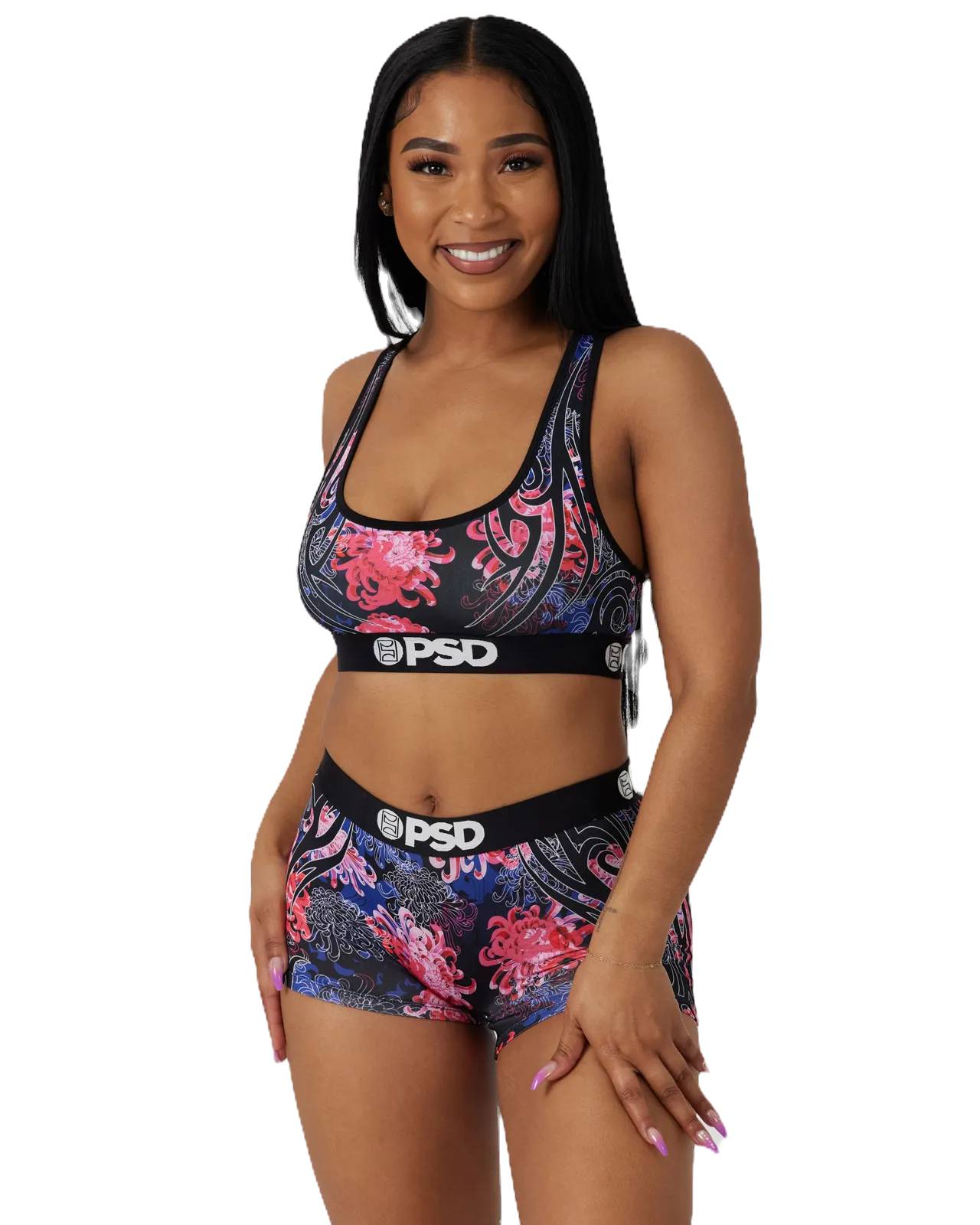 PSD " Kiku Tribal" Sports Bra