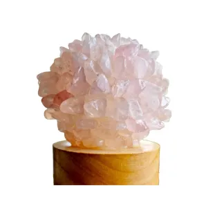 Rose Quartz Meditation Lamp