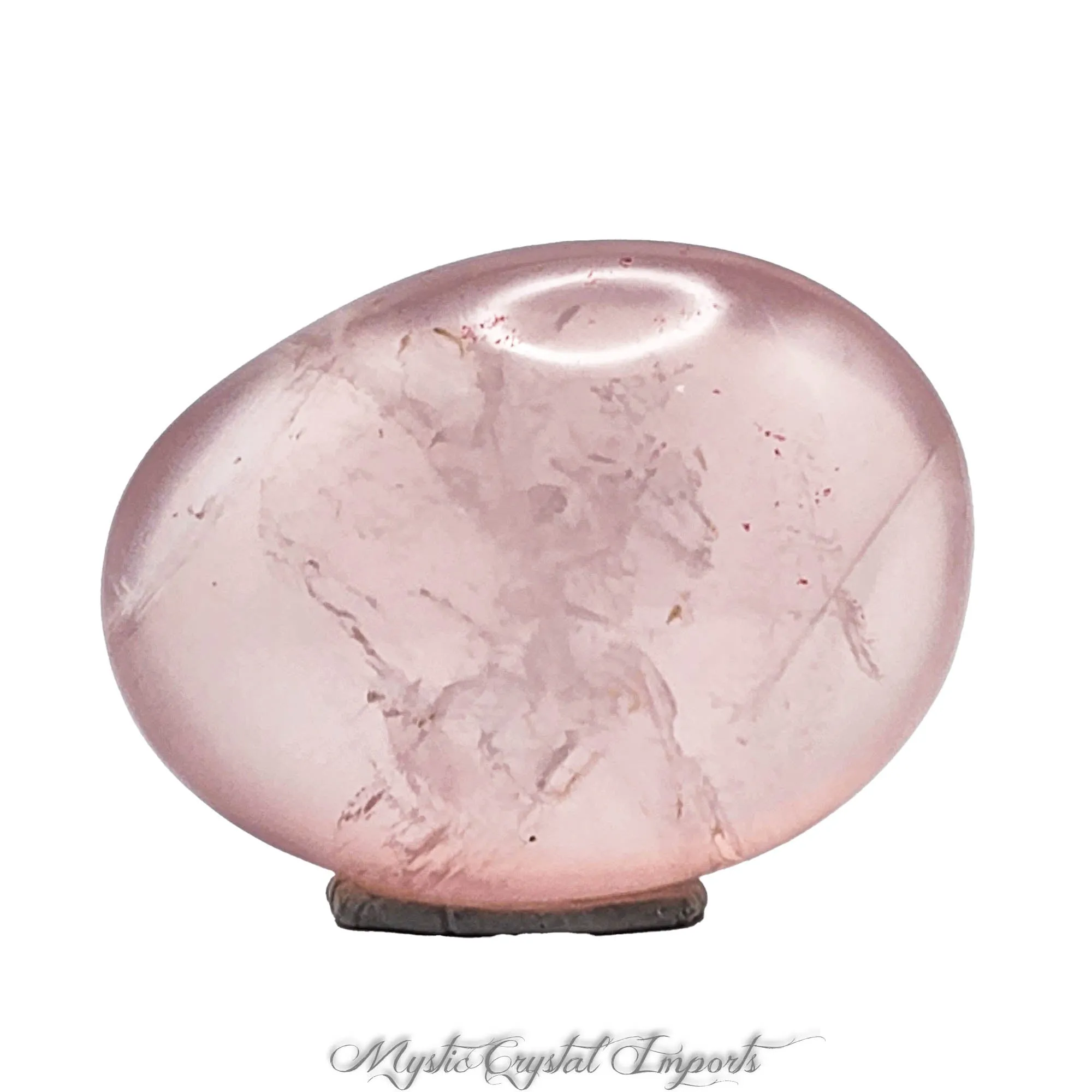 Rose Quartz Palm Stone -High Quality