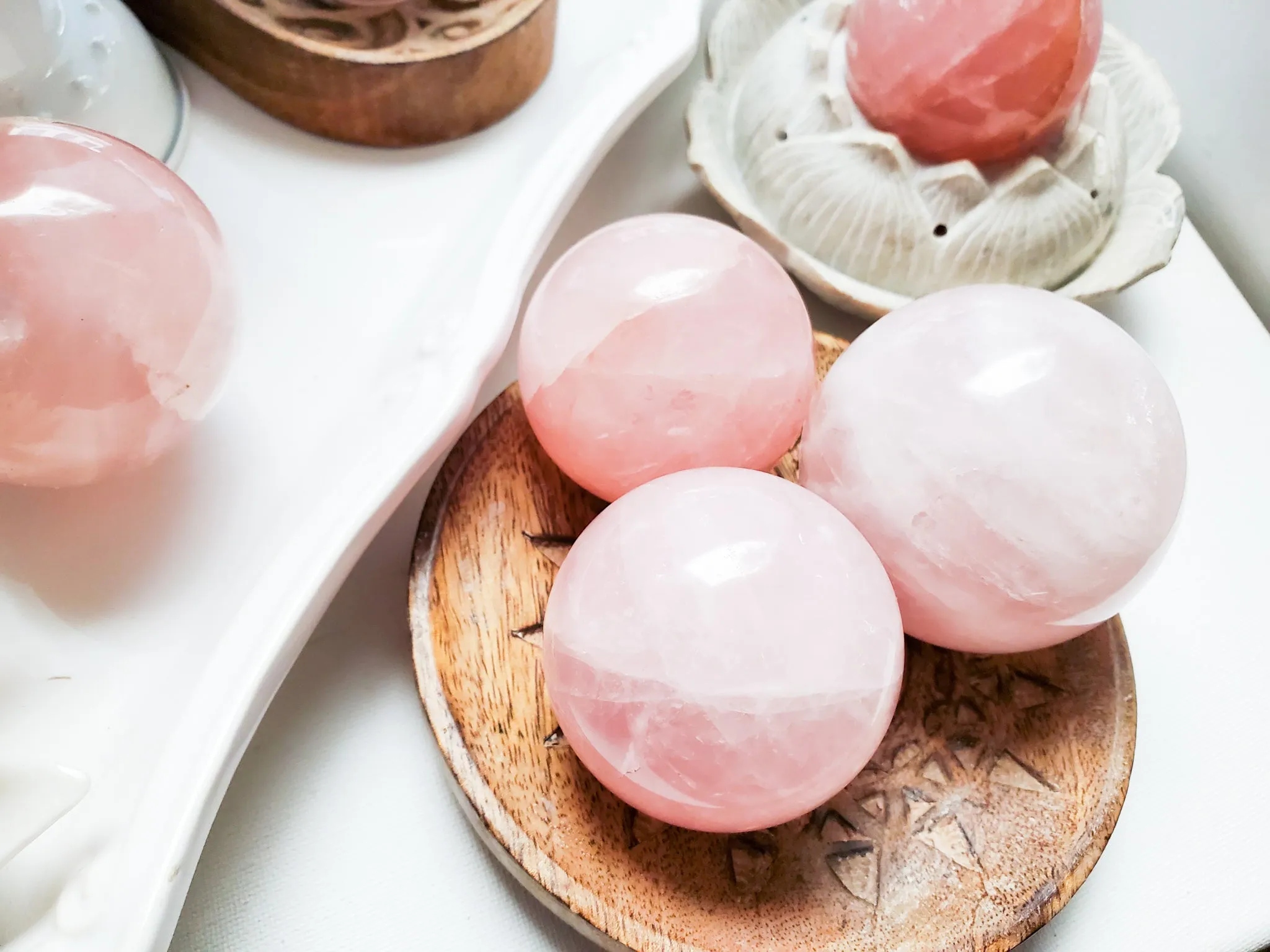 Rose Quartz Sphere