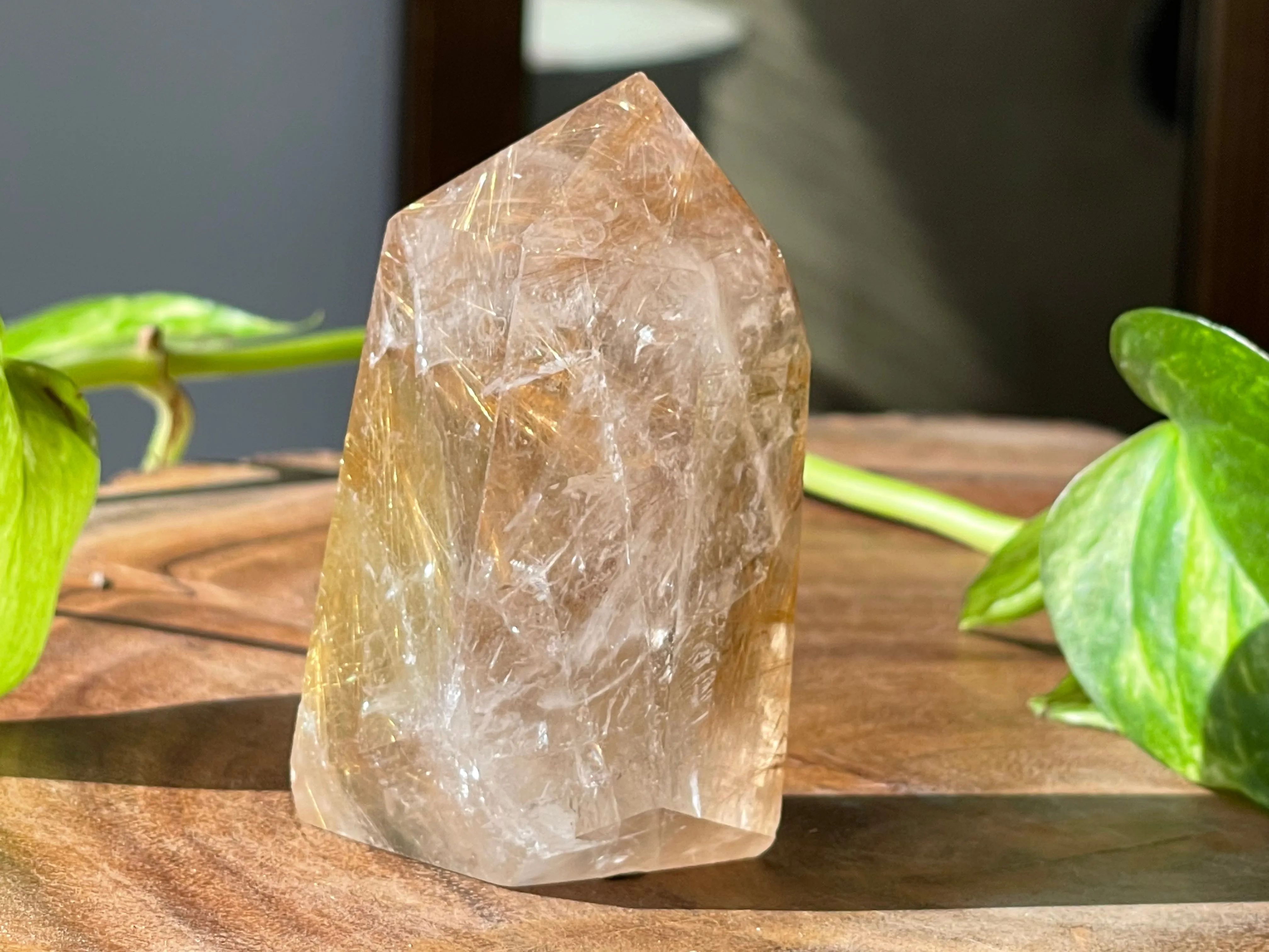 Rutilated Quartz point