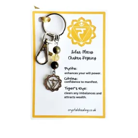 Solar Plexus Chakra Keyring