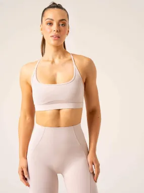 Stride Sports Bra - Chalk