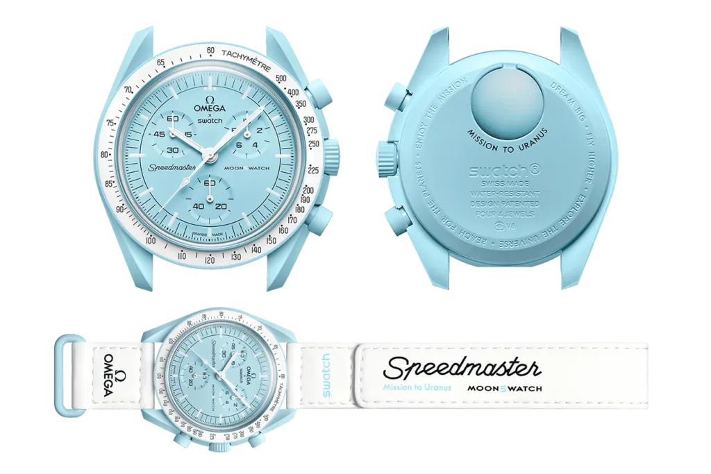 Swatch x Omega Bioceramic Moonswatch Mission to Uranus