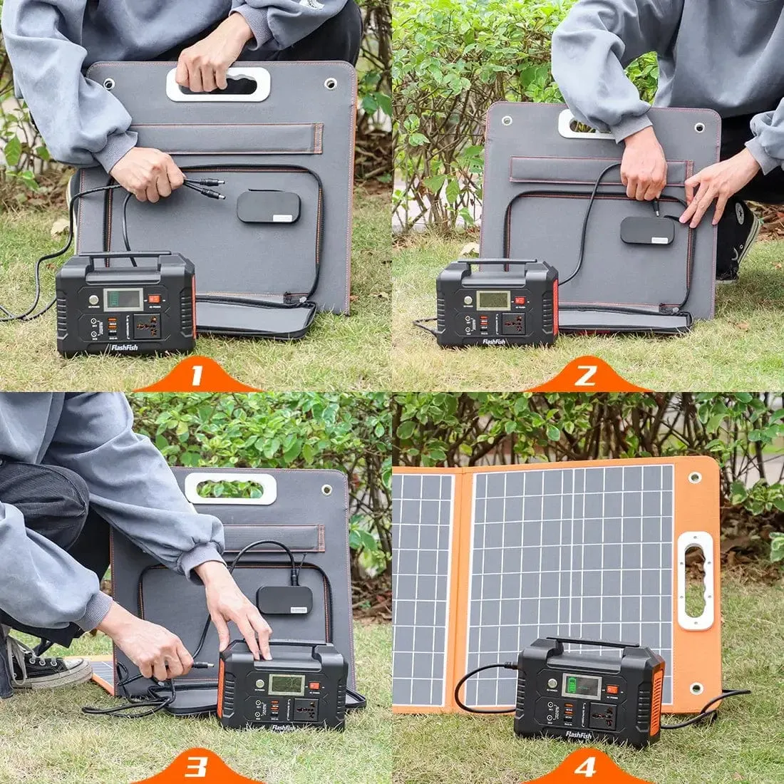 TSP18V60  60W Solar Panel for Portable Power Station