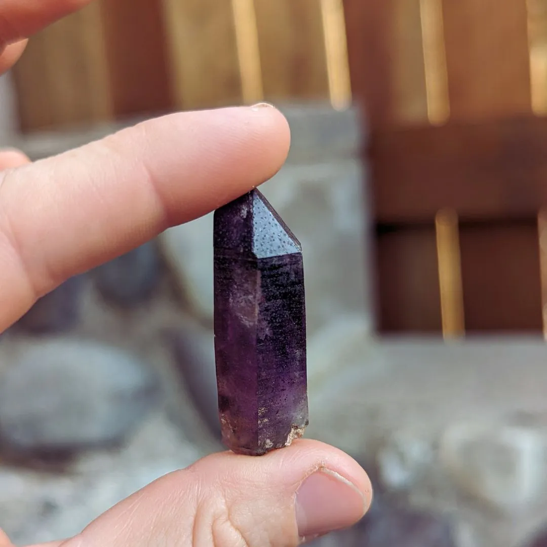 Tucson Exclusive! Rare Find, Natural  Brandberg Amethyst Crystal Points ~ Cosmic Energy that Awakens, Clear Quartz, Amethyst and Smokey Quartz in ONE, Ancient Amethyst