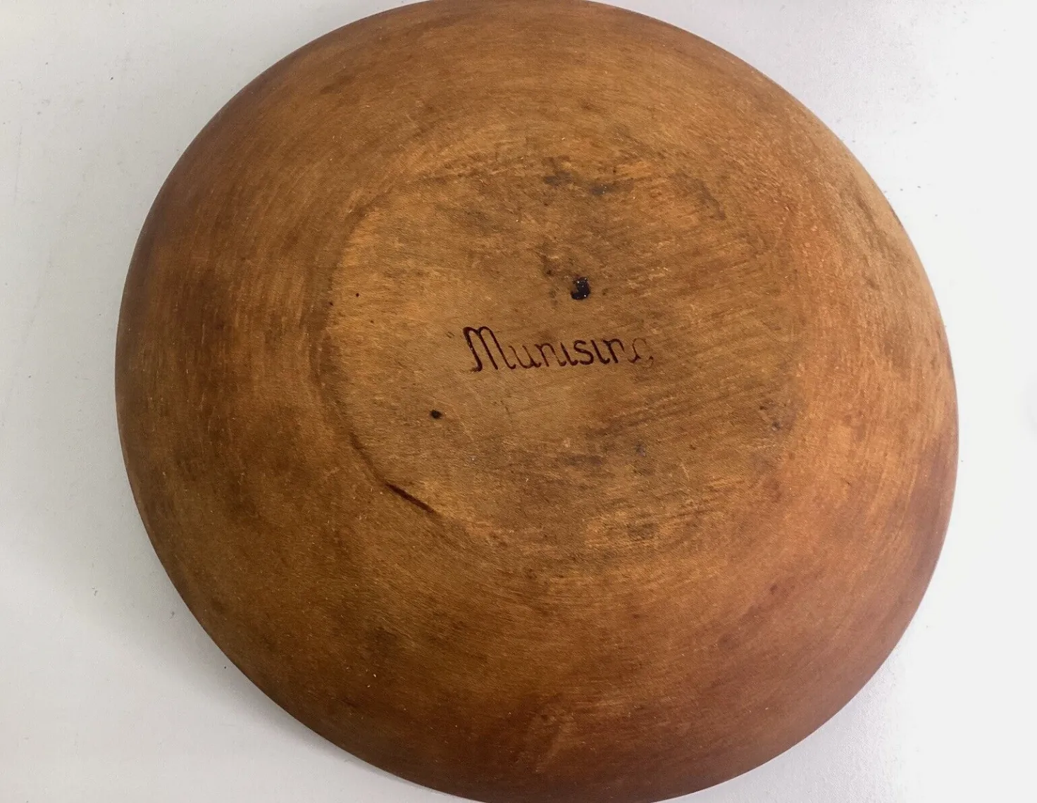 Vintage Munising Wooden Bowl