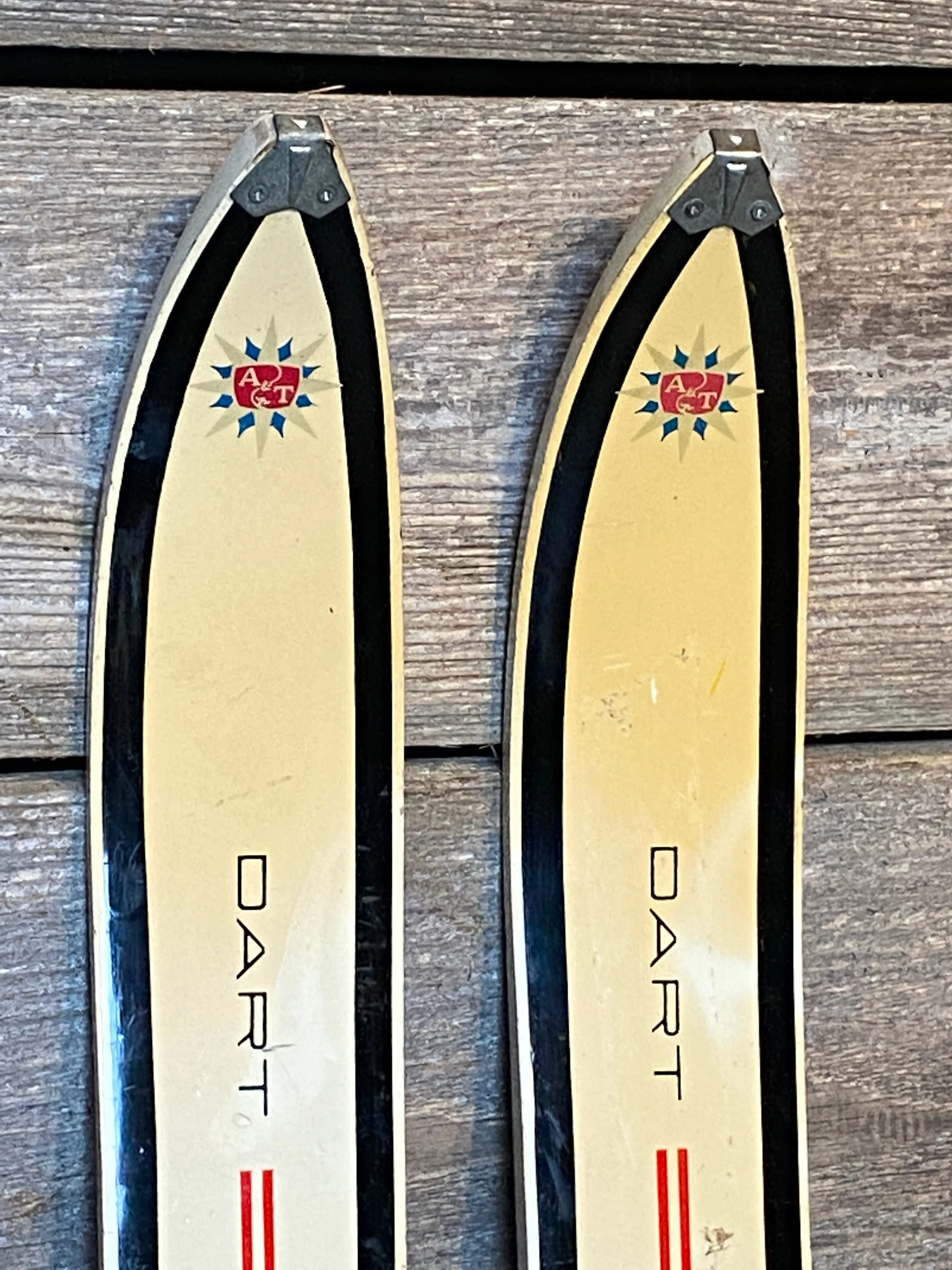 Vintage Skis - Childrens Skis - Dart