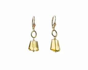 Whiskey Quartz 14K Gold Fill drops