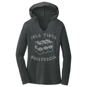 Women's Isla Vista 6-Pack Long Sleeve Hooded T-Shirt