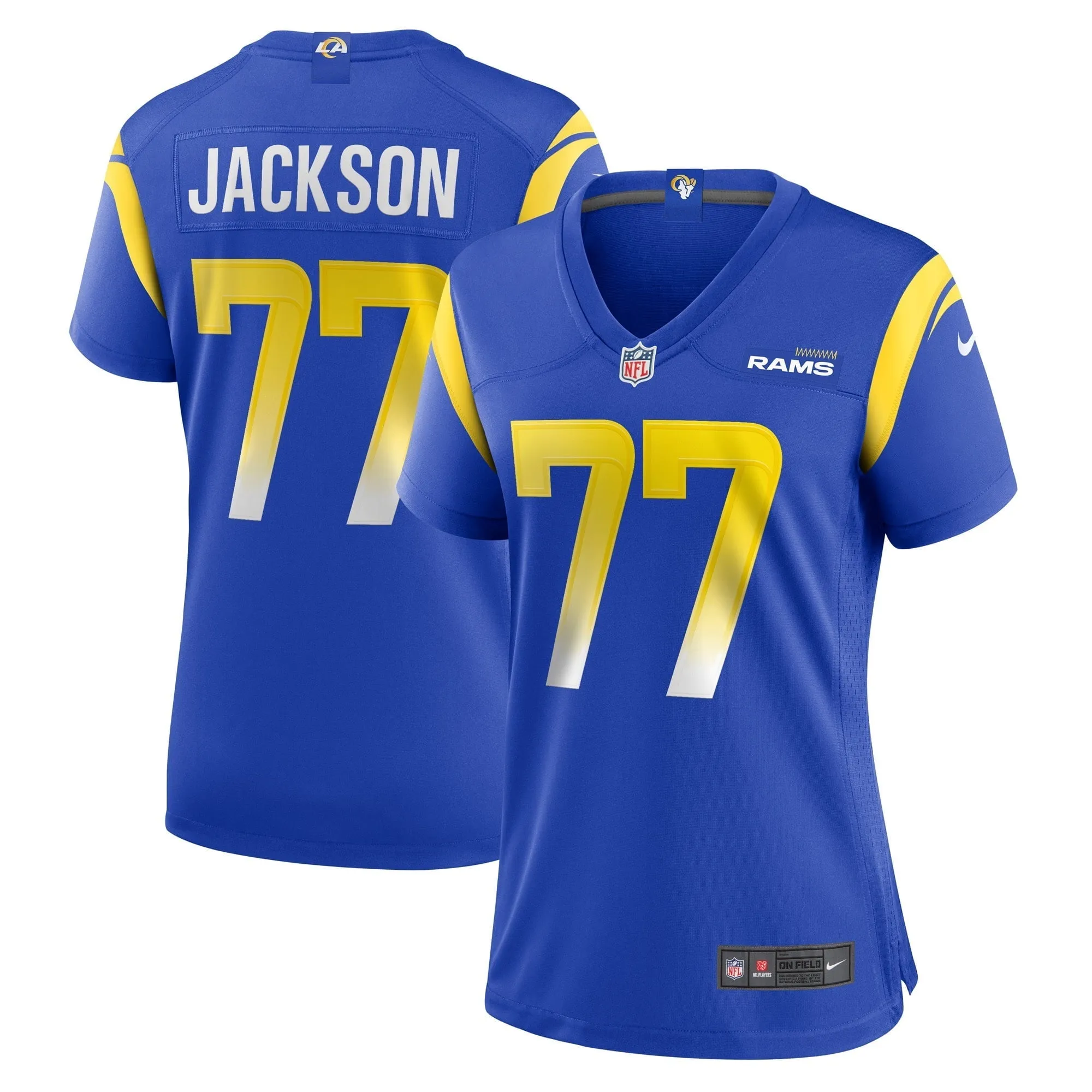 Women's Nike AJ Jackson Royal Los Angeles Rams Game Player Jersey