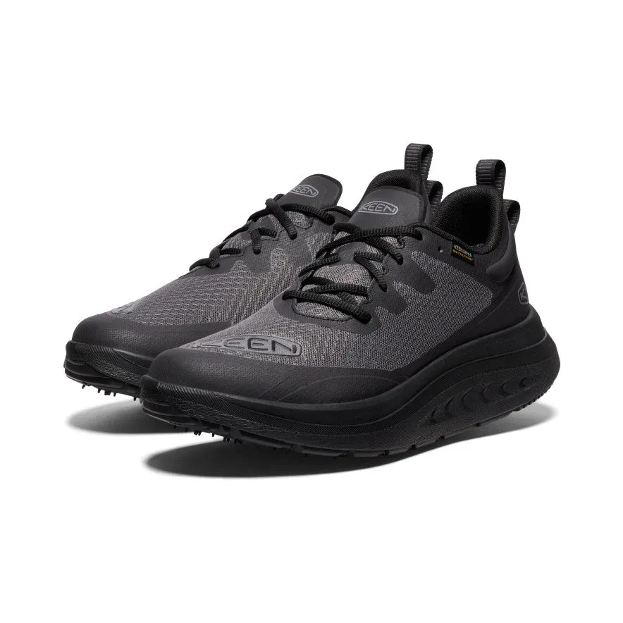 Women's WK400 Waterproof Walking Shoe  |  Triple Black