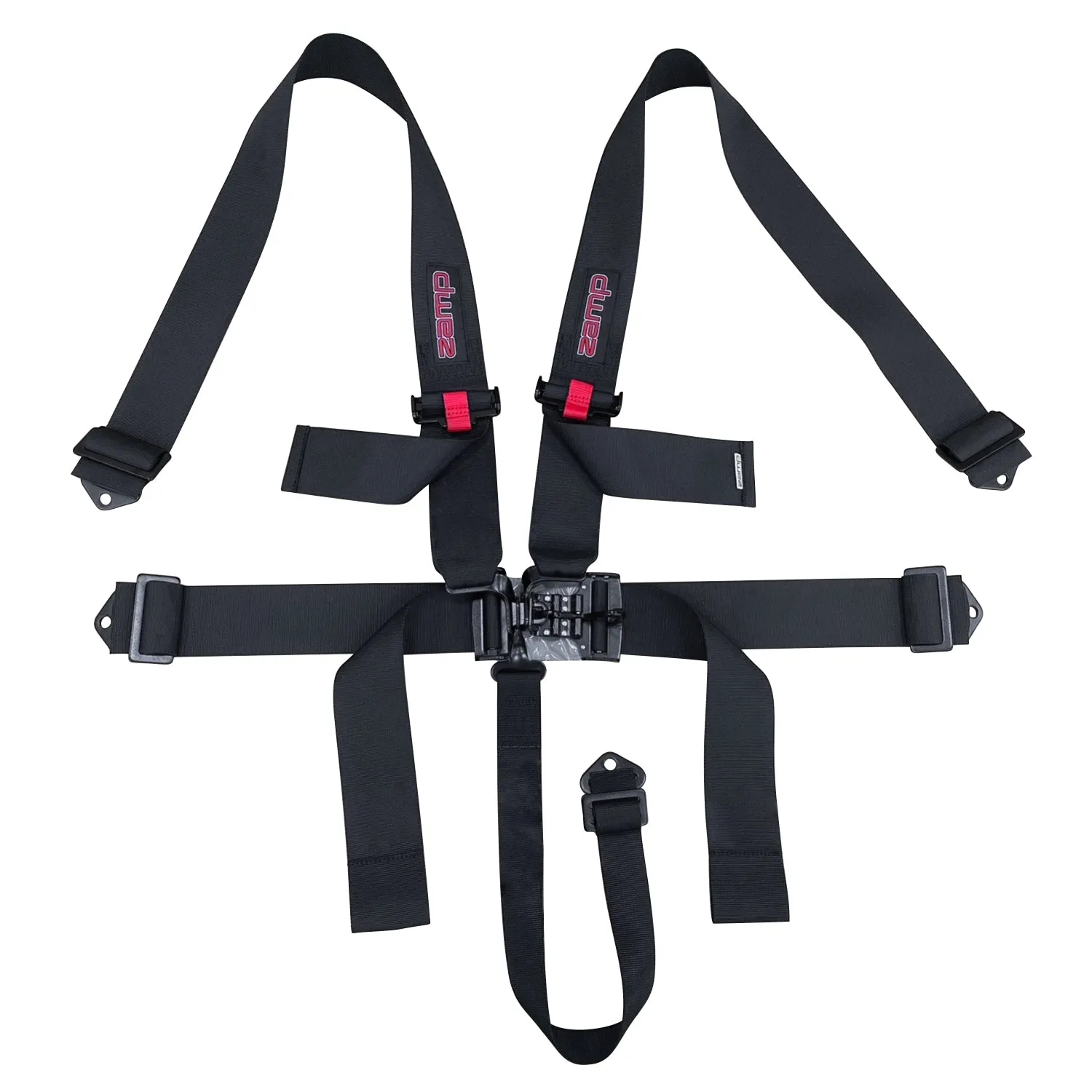 Zamp 5 Point Racing Harness 3" Pull-Down/Pull-Out SFI 16.1